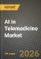 AI in Telemedicine Market Outlook 2026-2034: Market Share and Growth Analysis by Component (Software, Services), Application - Product Thumbnail Image