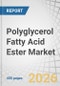 Polyglycerol Fatty Acid Ester Market By Type, Functionality, End-use Industry, Source, Form, Polyglycerol Degree, and Region - Global Forecast to 2031 - Product Thumbnail Image