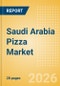 Saudi Arabia Pizza (Prepared Meals) Market Size, Growth and Forecast Analytics, 2024-2029 - Product Thumbnail Image