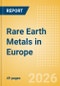 Rare Earth Metals in Europe - Product Image