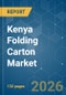 Kenya Folding Carton - Market Share Analysis, Industry Trends & Statistics, Growth Forecasts (2026-2031) - Product Thumbnail Image