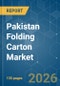 Pakistan Folding Carton - Market Share Analysis, Industry Trends & Statistics, Growth Forecasts (2026-2031) - Product Thumbnail Image