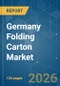 Germany Folding Carton - Market Share Analysis, Industry Trends & Statistics, Growth Forecasts (2026-2031) - Product Thumbnail Image