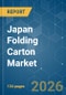 Japan Folding Carton - Market Share Analysis, Industry Trends & Statistics, Growth Forecasts (2026-2031) - Product Image