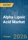 Alpha Lipoic Acid - Market Share Analysis, Industry Trends & Statistics, Growth Forecasts (2026-2031)- Product Image