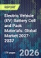 Electric Vehicle (EV) Battery Cell and Pack Materials: Global Market 2027-2037 - Product Thumbnail Image