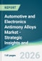 Automotive and Electronics Antimony Alloys Market - Strategic Insights and Forecasts (2026-2031) - Product Thumbnail Image