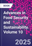 Advances in Food Security and Sustainability. Volume 10- Product Image