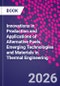 Innovations in Production and Applications of Alternative Fuels. Emerging Technologies and Materials in Thermal Engineering - Product Image