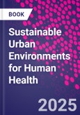 Sustainable Urban Environments for Human Health- Product Image