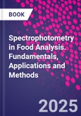 Spectrophotometry in Food Analysis. Fundamentals, Applications and Methods- Product Image