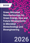 Green Microbial Nanotechnology for Green Energy. New and Future Developments in Microbial Biotechnology and Bioengineering- Product Image