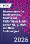 Microsystems for Bioelectronics. Scaling and Performance Limits. Edition No. 3. Micro and Nano Technologies - Product Thumbnail Image