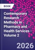 Contemporary Research Methods in Pharmacy and Health Services - Volume 2- Product Image