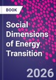 Social Dimensions of Energy Transition- Product Image