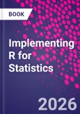 Implementing R for Statistics- Product Image