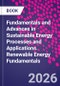 Fundamentals and Advances in Sustainable Energy Processes and Applications. Renewable Energy Fundamentals - Product Thumbnail Image