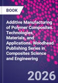 Additive Manufacturing of Polymer Composites. Technologies, Materials, and Applications. Woodhead Publishing Series in Composites Science and Engineering- Product Image