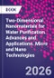 Two-Dimensional Nanomaterials for Water Purification. Advances and Applications. Micro and Nano Technologies - Product Thumbnail Image