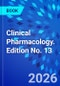 Clinical Pharmacology. Edition No. 13 - Product Image