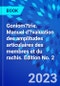 Goniom?trie. Manuel d'?valuation des amplitudes articulaires des membres et du rachis. Edition No. 2 - Product Image