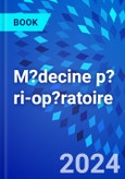 M?decine p?ri-op?ratoire- Product Image
