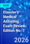 Elsevier's Medical Assisting Exam Review. Edition No. 7 - Product Image