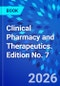 Clinical Pharmacy and Therapeutics. Edition No. 7 - Product Image
