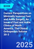Current Perspectives on Minimally Invasive Foot and Ankle Surgery, An issue of Foot and Ankle Clinics of North America. The Clinics: Orthopedics Volume 30-3- Product Image