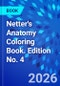 Netter's Anatomy Coloring Book. Edition No. 4 - Product Image