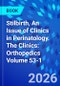 Stilbirth, An Issue of Clinics in Perinatology. The Clinics: Orthopedics Volume 53-1 - Product Thumbnail Image