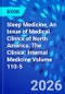 Sleep Medicine, An Issue of Medical Clinics of North America. The Clinics: Internal Medicine Volume 110-5 - Product Thumbnail Image