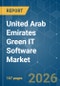 United Arab Emirates Green IT Software - Market Share Analysis, Industry Trends & Statistics, Growth Forecasts (2026-2031) - Product Thumbnail Image