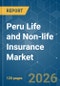 Peru Life and Non-life Insurance - Market Share Analysis, Industry Trends & Statistics, Growth Forecasts (2026-2031) - Product Image