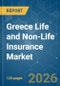 Greece Life and Non-Life Insurance - Market Share Analysis, Industry Trends & Statistics, Growth Forecasts (2026-2031) - Product Image
