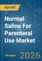 Normal Saline For Parenteral Use - Market Share Analysis, Industry Trends & Statistics, Growth Forecasts (2026-2031) - Product Thumbnail Image