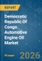 Democratic Republic Of Congo Automotive Engine Oil - Market Share Analysis, Industry Trends & Statistics, Growth Forecasts (2026-2031) - Product Thumbnail Image