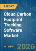 Cloud Carbon Footprint Tracking Software - Market Share Analysis, Industry Trends & Statistics, Growth Forecasts (2026-2031)- Product Image