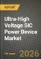 Ultra-High Voltage SiC Power Device Market Outlook 2026-2034: Market Share, and Growth Analysis by Device Type (SiC MOSFET Modules, SiC MOSFET Discretes, SiC Schottky Diodes, SiC PIN Diodes, SiC Thyristors), Voltage Rating, Application, End-User Industry - Product Image