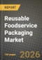 Reusable Foodservice Packaging Market Outlook 2026-2034: Market Share, and Growth Analysis by Material Type (Metal, Plastic, Glass, Silicone and Fiber-Based), Product Type, Distribution Channel, End-User Industry - Product Image