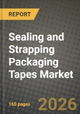 Sealing and Strapping Packaging Tapes Market Outlook 2026-2034: Market Share, and Growth Analysis by Material Type (Plastic, BOPP, PP, PET, PVC, Paper, Foil and Filament, Others), Adhesive Type, Backing Substrate, End-use Industry- Product Image