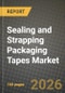 Sealing and Strapping Packaging Tapes Market Outlook 2026-2034: Market Share, and Growth Analysis by Material Type (Plastic, BOPP, PP, PET, PVC, Paper, Foil and Filament, Others), Adhesive Type, Backing Substrate, End-use Industry - Product Thumbnail Image