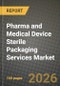 Pharma and Medical Device Sterile Packaging Services Market Outlook 2026-2034: Market Share, and Growth Analysis by Service Type, Packaging Format, Sterilization Method, End-use Industry - Product Thumbnail Image