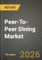 Peer-To-Peer Dining Market Outlook 2026-2034: Market Share, and Growth Analysis by Platform Business Model (Aggregator Marketplace, Subscription-Based, Niche Community Platforms, Corporate / Group Catering), Occasion / Purpose, End-User, Cuisine Type - Product Thumbnail Image