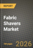 Fabric Shavers Market Outlook 2026-2034: Market Share, and Growth Analysis by Product (Handheld manual fabric shaver, Electric Fabric Shaver, Battery Operated/ Charged fabric shaver), End-User, Distribution Channel- Product Image