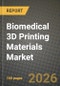 Biomedical 3D Printing Materials Market Outlook 2026-2034: Market Share, and Growth Analysis by Material Type, Application, Form - Product Thumbnail Image