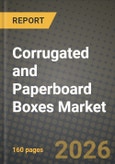 Corrugated and Paperboard Boxes Market Outlook 2026-2034: Market Share, and Growth Analysis by Product Type (Corrugated and Solid Fiber Boxes, Folding Paperboard Boxes, Rigid Boxes, Other Product Types), Wall Construction, End-User Industry, Printing Technology- Product Image