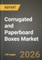 Corrugated and Paperboard Boxes Market Outlook 2026-2034: Market Share, and Growth Analysis by Product Type (Corrugated and Solid Fiber Boxes, Folding Paperboard Boxes, Rigid Boxes, Other Product Types), Wall Construction, End-User Industry, Printing Technology - Product Thumbnail Image