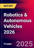 Robotics & Autonomous Vehicles 2026- Product Image