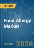 Food Allergy - Market Share Analysis, Industry Trends & Statistics, Growth Forecasts (2025-2030)- Product Image